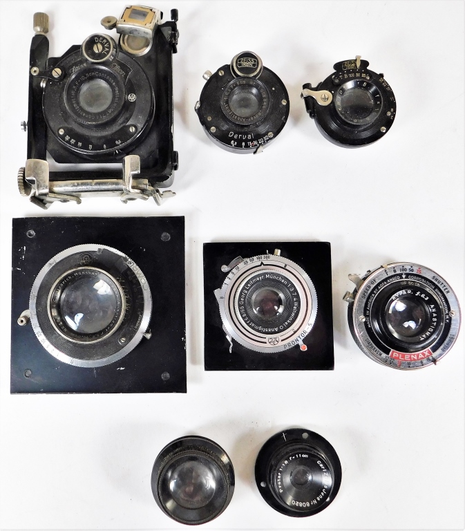 Appraisal: LOT OF MEDIUM FORMAT LENSES Lot of medium format lenses