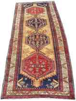 Appraisal: Sarab Carpet circa 's Palatial runner features four hexagonal medallions