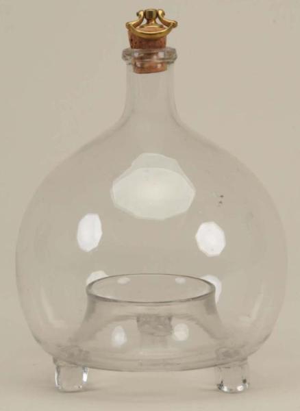 Appraisal: Large Glass Fly Catcher Description th Century Globular form with