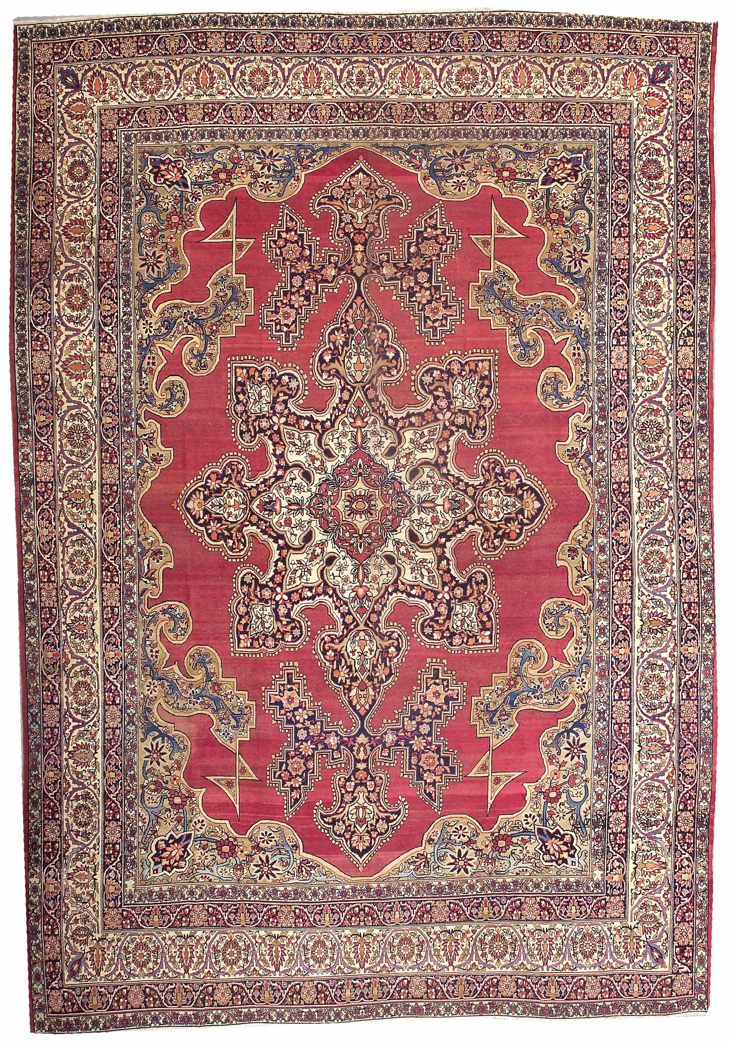 Appraisal: A Kerman Carpet South Central Persialate th centurysize approximately ft