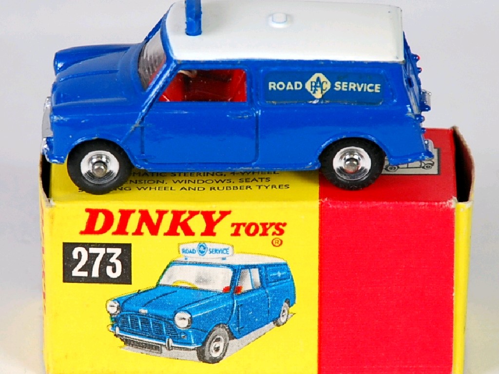 Appraisal: DINKY TOYS ALMOST MINT AND BOXED 'R A C PATROL