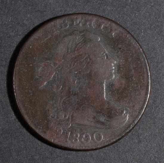 Appraisal: United States draped bust type copper large cent '' ''