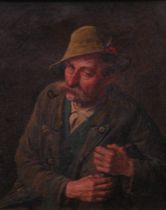 Appraisal: Hugo Kotschenreiter German - A portrait of a man with