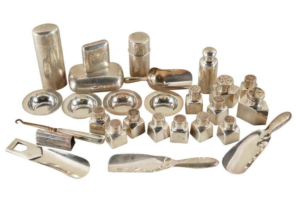 Appraisal: COLLECTION OF SMALL TIFFANY SILVER ITEMSeach with maker's mark comprising