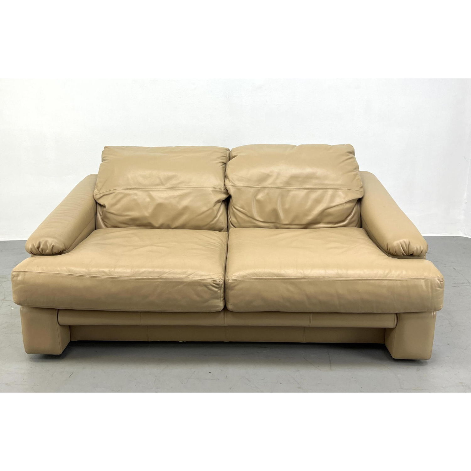 Appraisal: s Modern PREVIEW Loveseat Sofa Dimensions H inches W inches