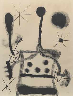 Appraisal: Joan Miro Spanish - Album Plate Lithograph published in by