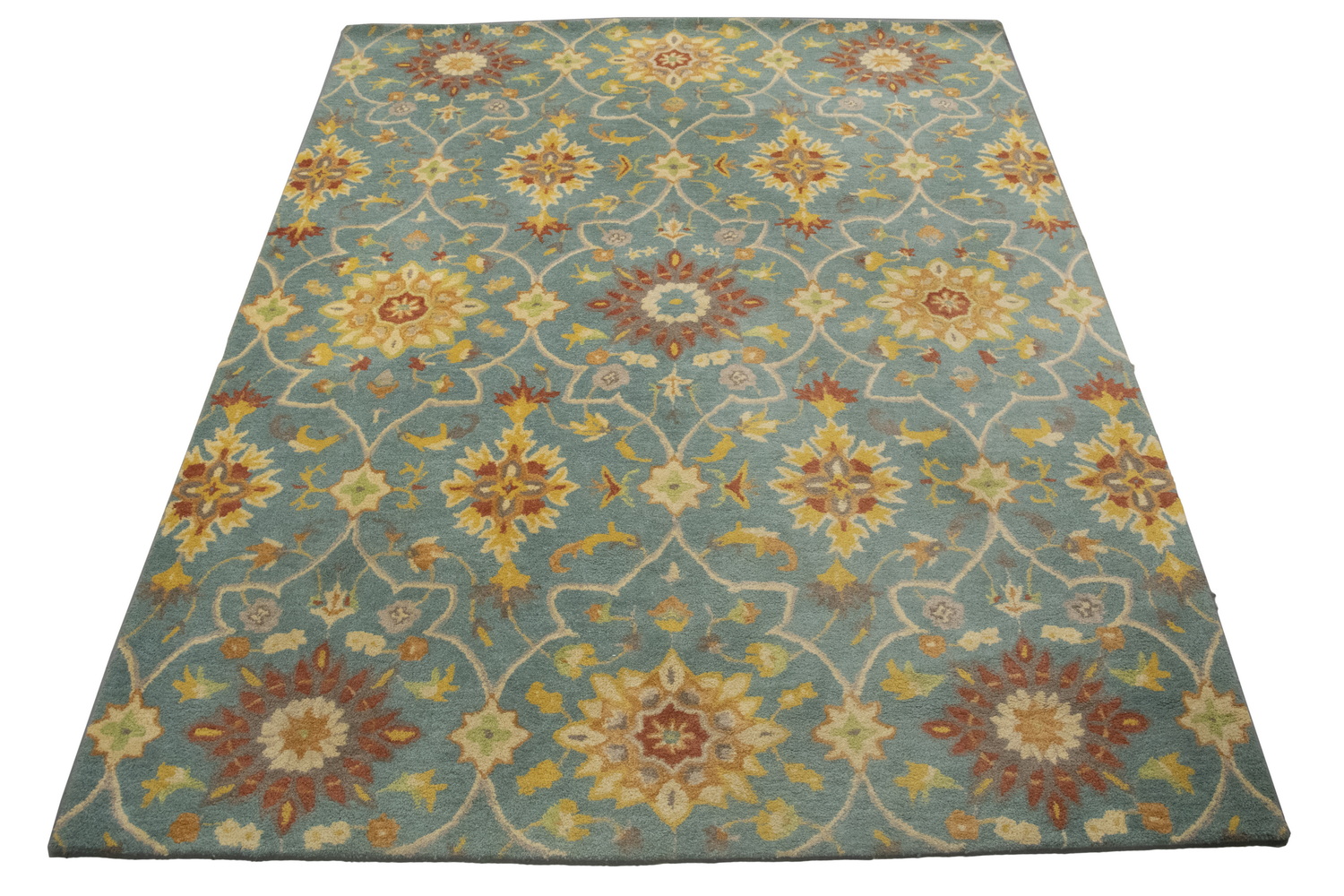 Appraisal: KALEEN AREA RUG - ' X ' Vintage Kaleen Carpet