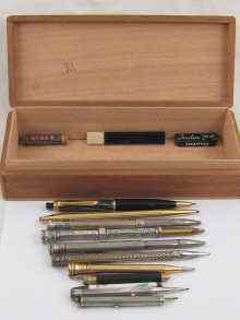 Appraisal: Twelve propelling pencils including Evershap Yardolette etc