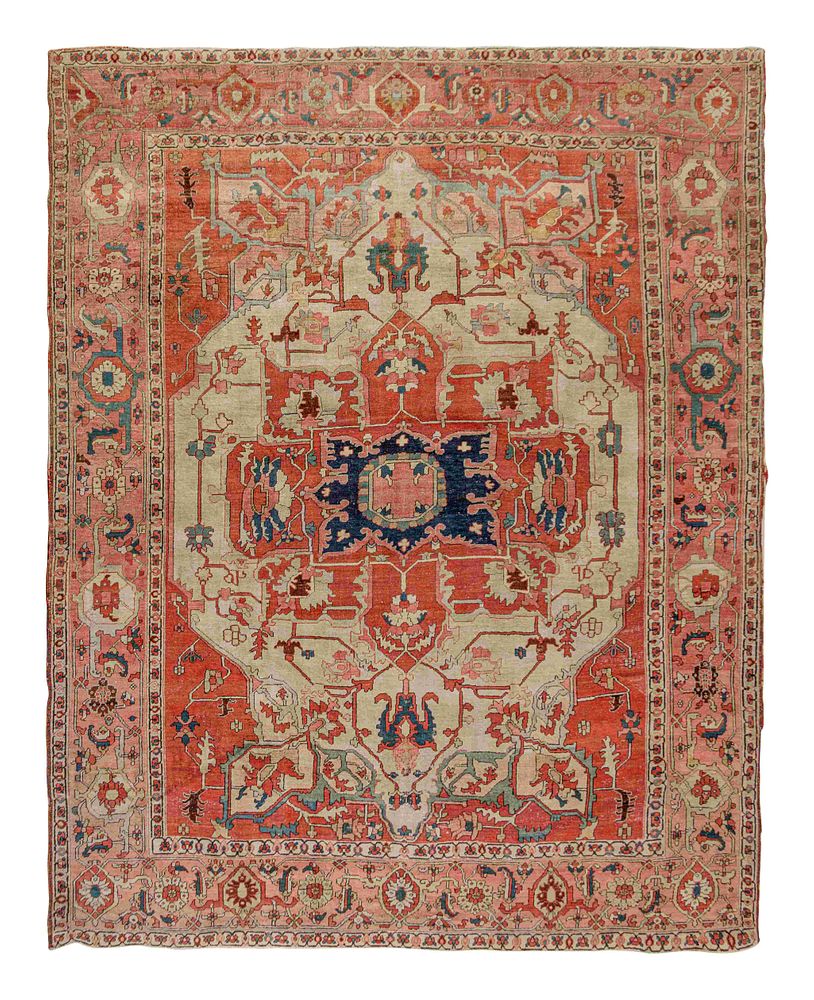 Appraisal: A Serapi Wool Rug A Serapi Wool Rug Circa feet