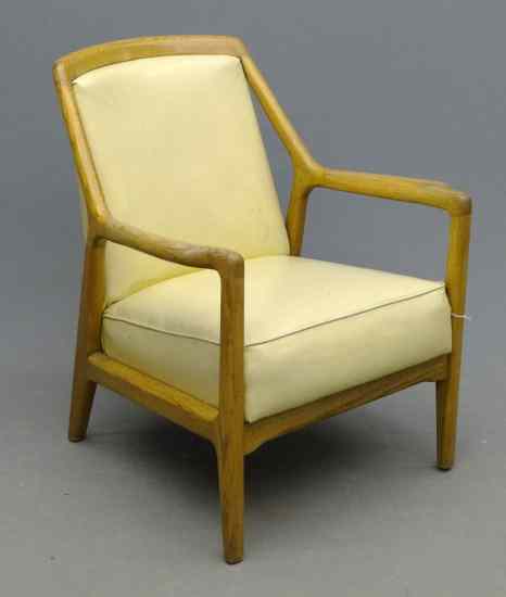 Appraisal: Mid Century Jamestown Lounge Co chair '' Seat Ht ''