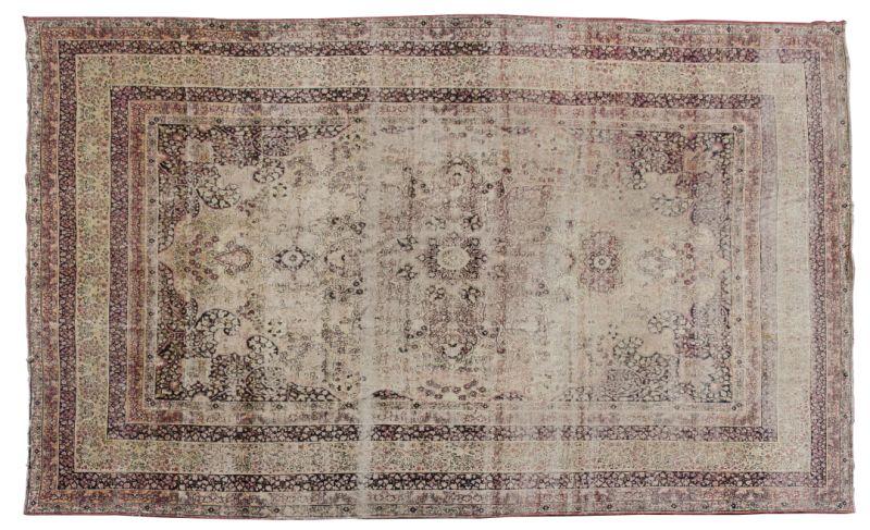 Appraisal: Seven Border Antique Shirvan Room Size Rug wool base thc