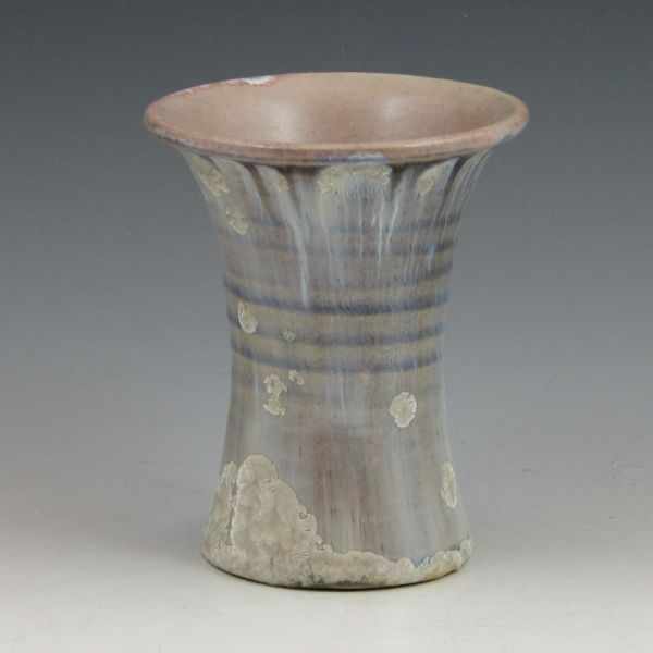 Appraisal: Pisgah Forest hand-thrown vase with superior crystalline glaze Marked with