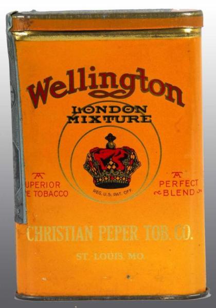 Appraisal: Wellington London Mixture Tobacco Tin Description Great Color Condition Near