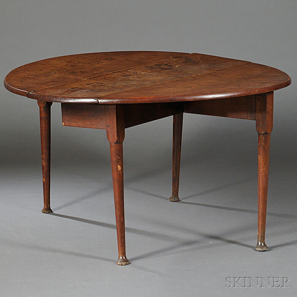 Appraisal: Maple Dining Table probably Rhode Island early th century the