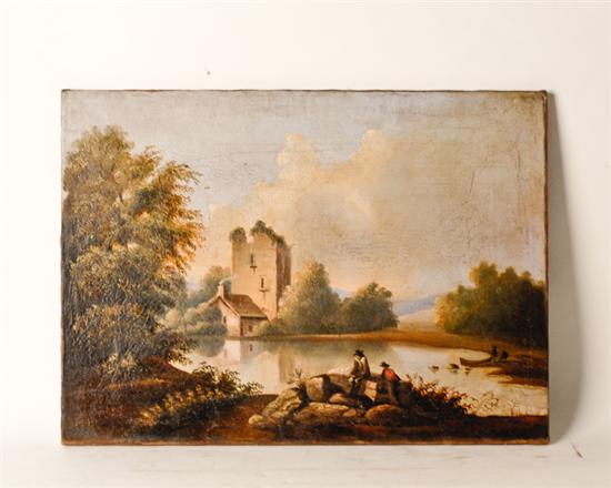 Appraisal: Unknown L th E th C English or Continental Landscape