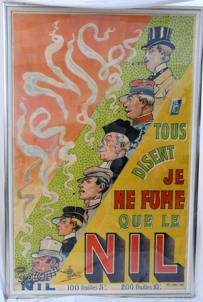 Appraisal: ALBERT GUILLAUME FRENCH - NOUVEAU POSTER Original lithographic poster size