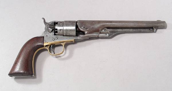 Appraisal: A Colt Model Army percussion revolver Serial no for caliber