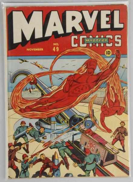 Appraisal: Marvel Mystery Comics No Description This issue maintains most cover