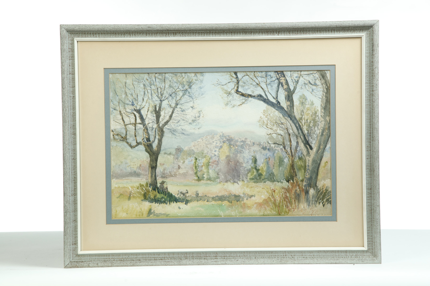 Appraisal: FRAMED WATERCOLOR ON PAPER BY FRED PYE CINCINNATI OHIO B