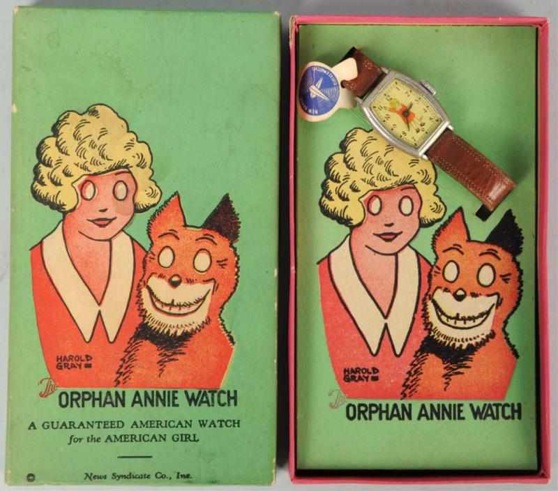 Appraisal: Little Orphan Annie Character Wrist Watch Circa Made by New