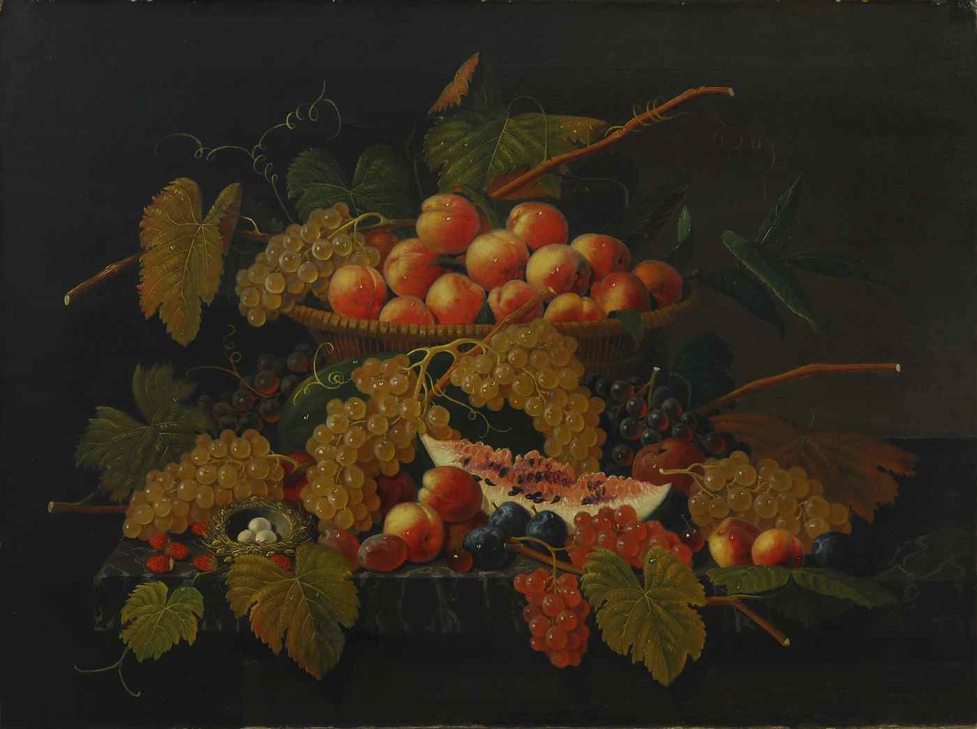 Appraisal: MANNER OF SEVERIN ROESENAmerican - Lush still life with a