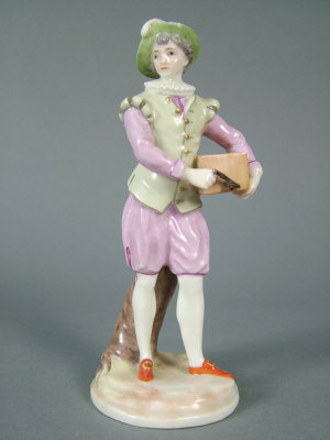 Appraisal: Late th th century Zurich porcelain figure of a Hurdy