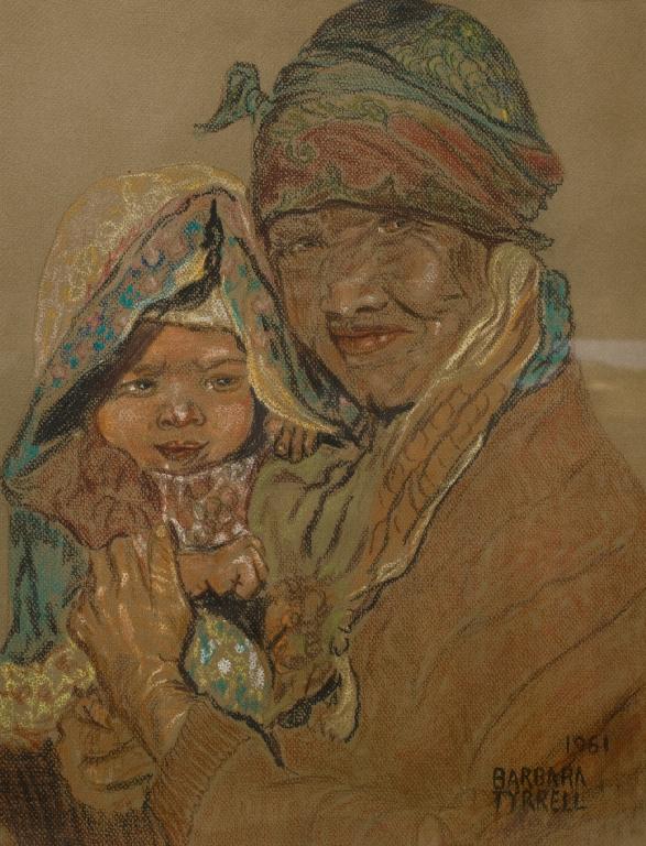 Appraisal: BARBARA ELEANOR HARCOURT TYRRELL SOUTH AFRICAN b MOTHER AND CHILD