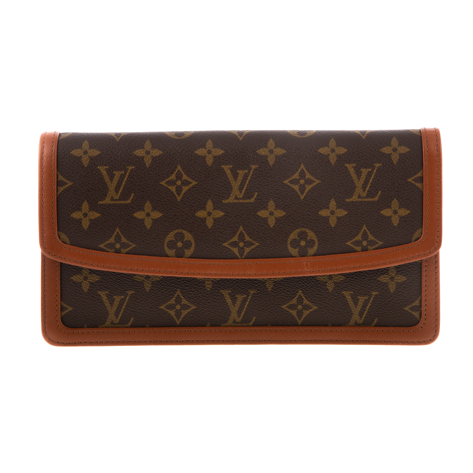 Appraisal: A LOUIS VUITTON MONOGRAM POCHETTE DAME PM A brown and