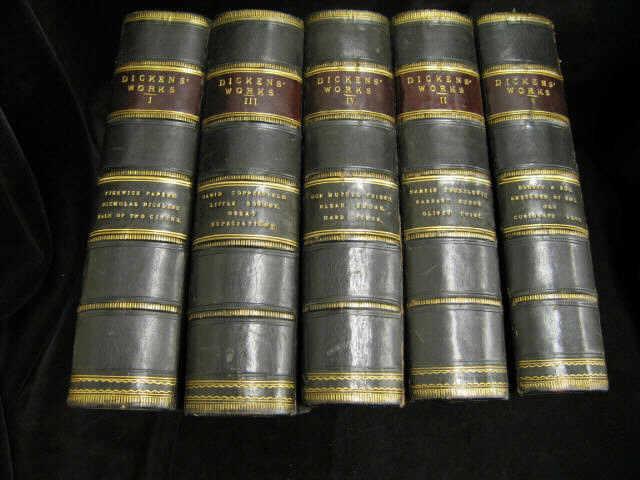 Appraisal: Volumes Dicken's Works Victorian a fine set