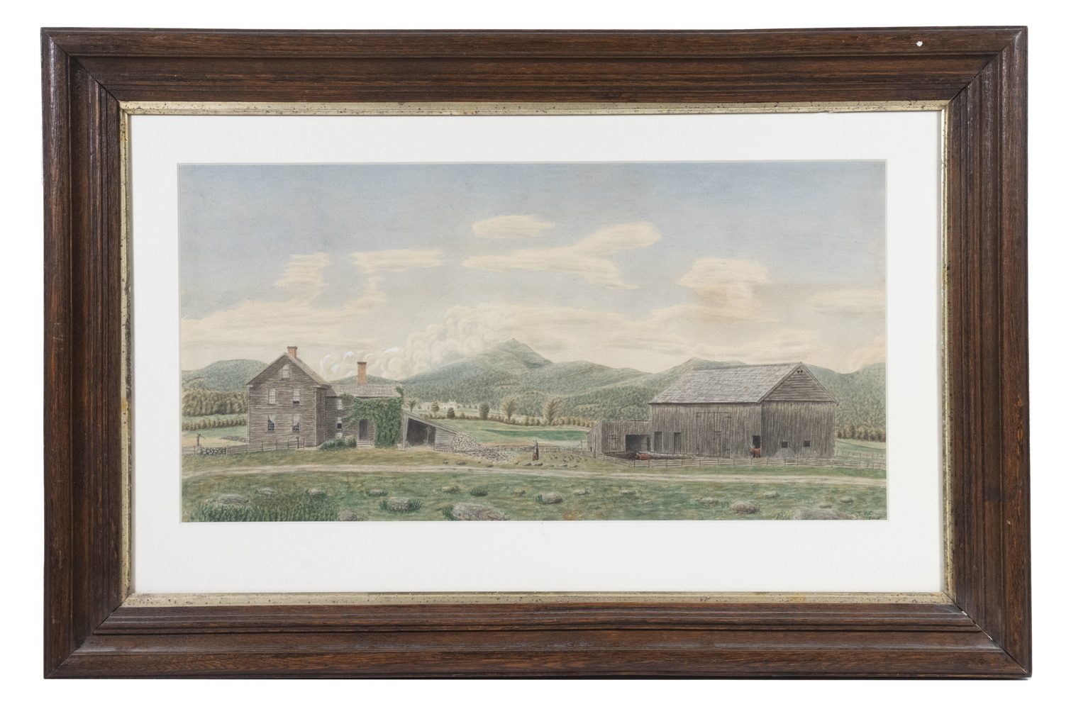 Appraisal: EDWARD CLARKE CABOT MA - Mount Kearsarge from North Fryeburg