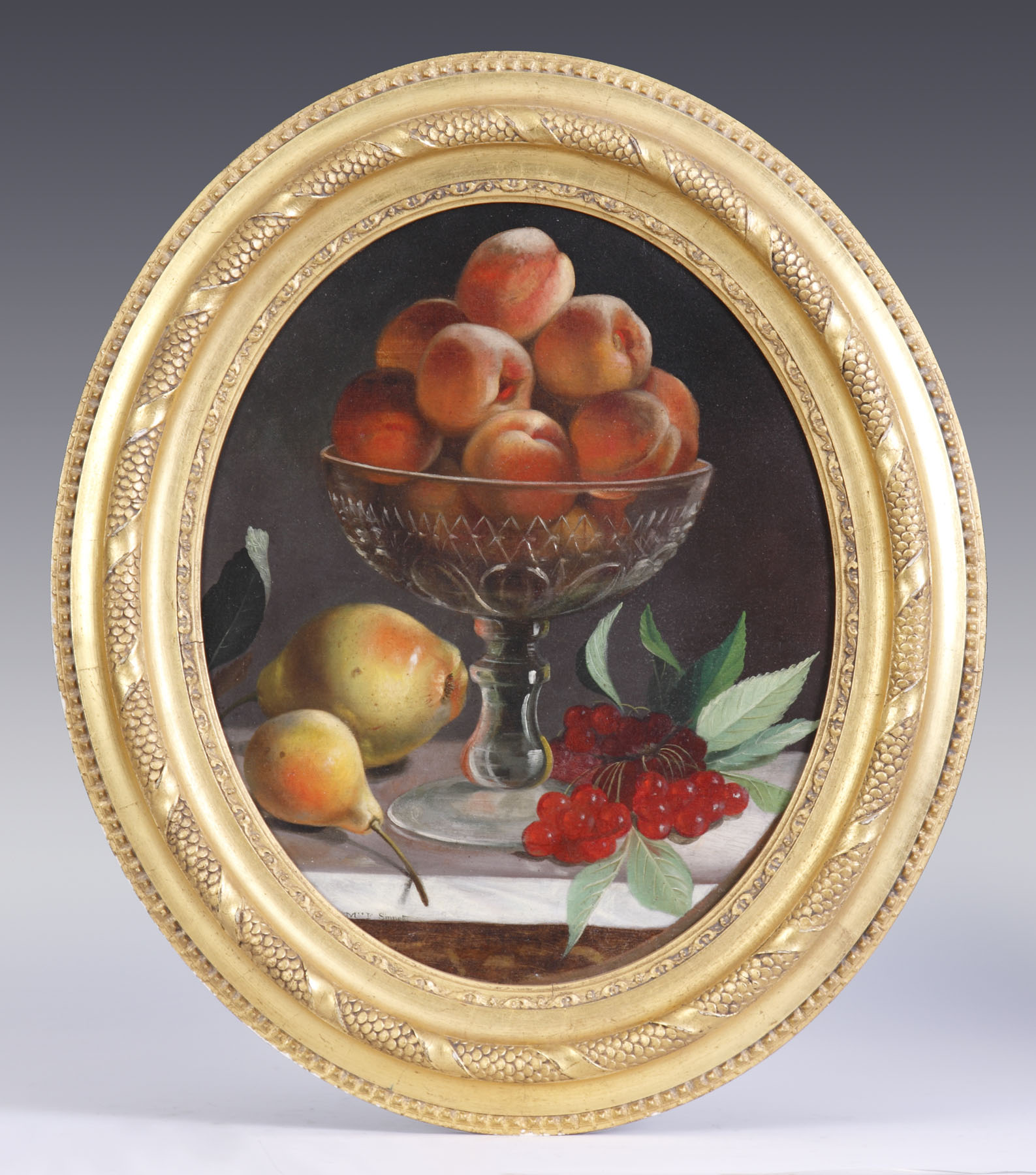 Appraisal: Francis Sinnett Still life Sgn M F Sinett lower left