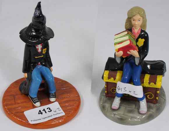 Appraisal: Royal Doulton Harry Potter Figures Hermione Studies for potion class