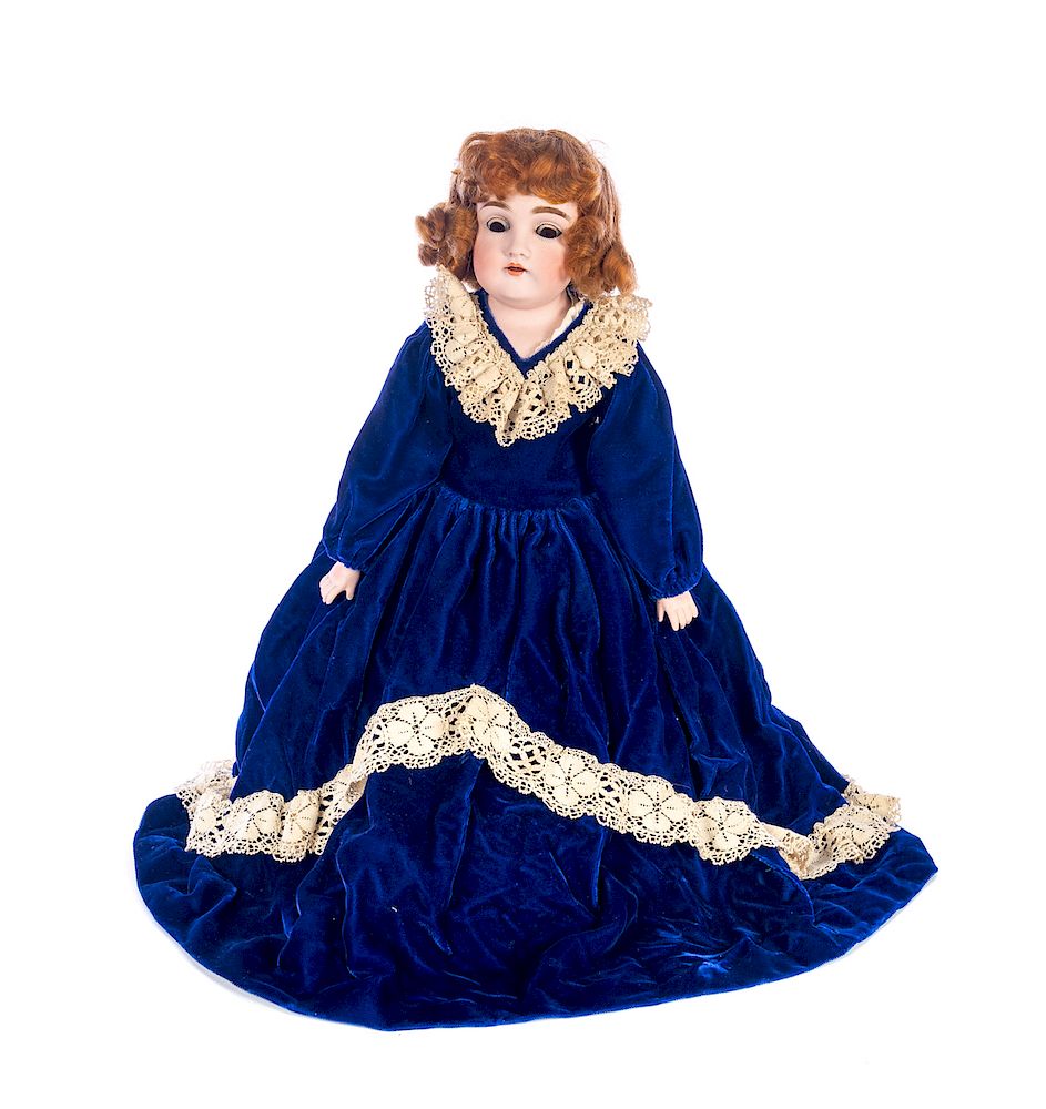 Appraisal: DEP Porcelain Doll with Open Mouth and Excellent condition with