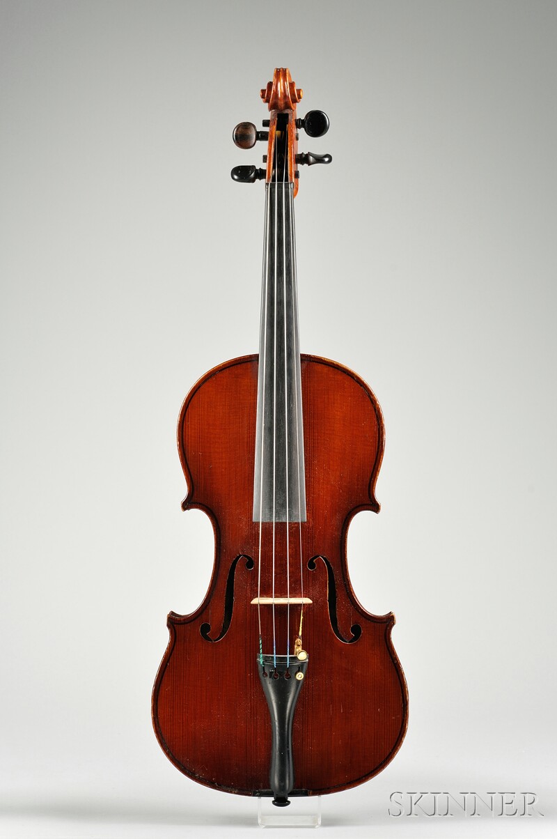 Appraisal: Modern German Violin Edward Reichert bearing the maker's label length