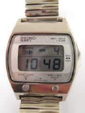 Appraisal: A Seiko quartz digital display wrist watch with alarm function