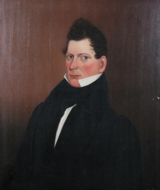 Appraisal: ATTRIBUTED TO IRA CHAFFEE GOODELL American - PORTRAIT OF A