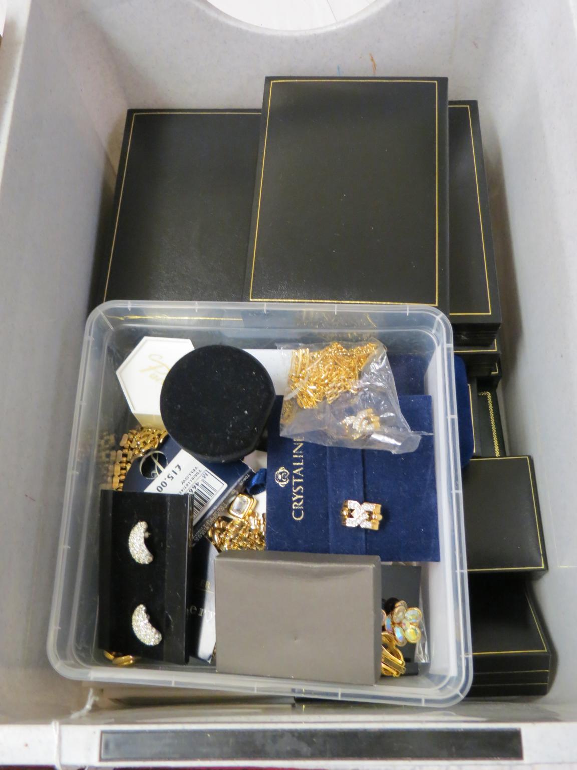 Appraisal: A collection of modern costume jewellery all in presentation packaging