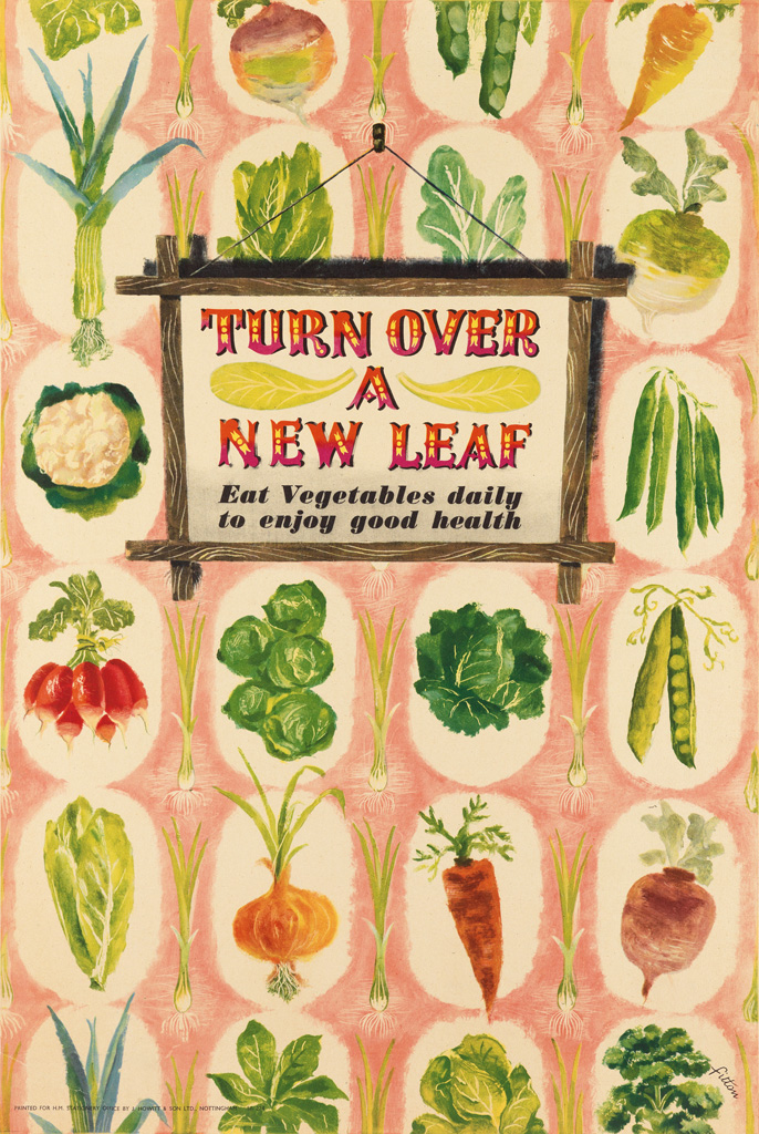 Appraisal: JAMES FITTON - TURN OVER A NEW LEAF x inches