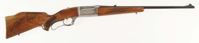 Appraisal: SAVAGE MODEL M FACTORY ENGRAVED LEVER ACTION RIFLE Cal SN