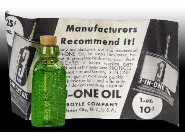 Appraisal: Buddy L Accessory in One Oil Description Circa Green glass