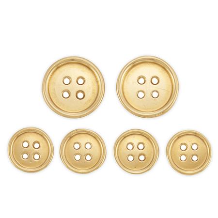 Appraisal: Gold Buttons Tiffany Co Estimate -