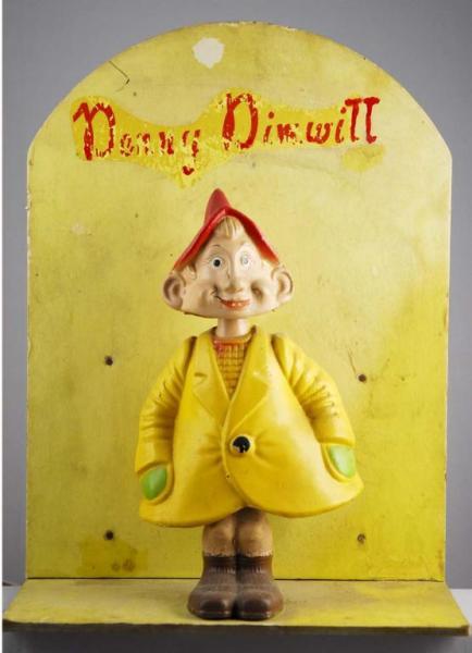 Appraisal: Unusual Denny Dimwit Toy Electric Store Display Description Circa s