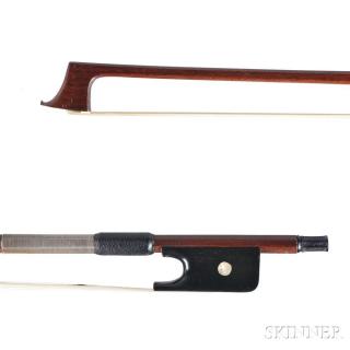 Appraisal: French Violoncello Bow Fonclause School the octagonal stick stamped LUPOT