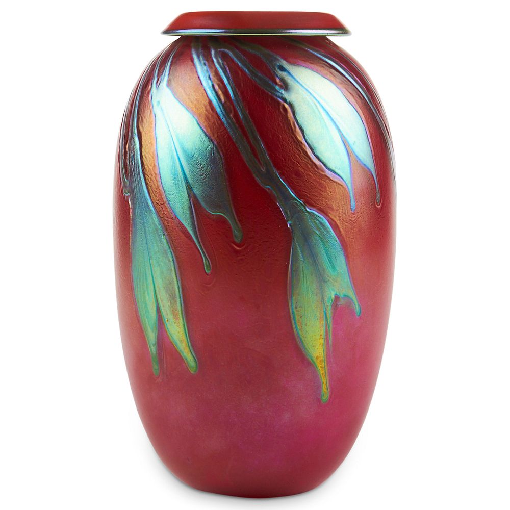 Appraisal: Charles Lotton Art Glass Vase Charles Lotton American b Art