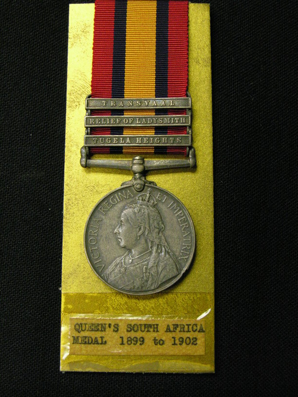 Appraisal: BRITISH MILITARY S AFRICA MEDAL - Awarded to Pte W