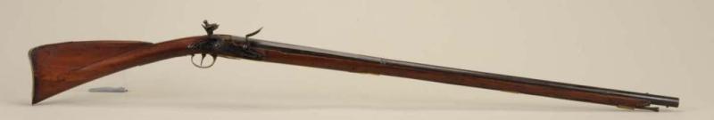 Appraisal: Brass Mounted Flintlock Fowler Description th th Century Cherry stock