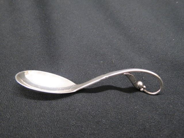 Appraisal: Georg Jensen Blossom Sterling Service Ladle excellent grams