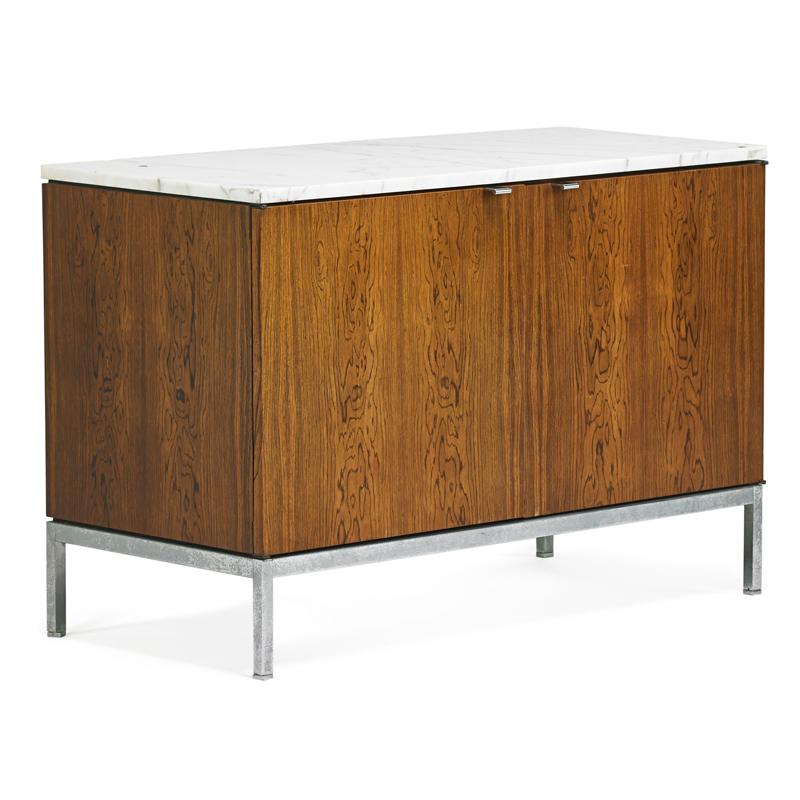 Appraisal: FLORENCE KNOLL KNOLL ASSOCIATES Cabinet Condition Report Doors open to