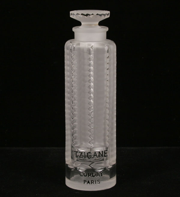 Appraisal: R Lalique Tzigane perfume bottle made for Corday Paris with