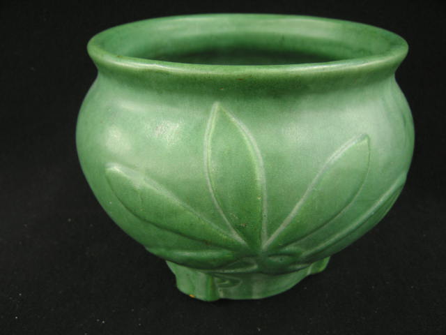 Appraisal: Arts Crafts Pottery Jardiniere matte green glaze tall diameter unsigned